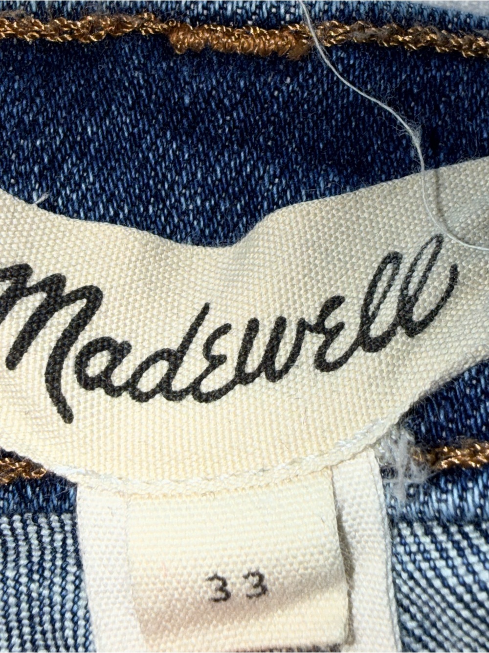 Madewell Maternity Kick Out Bootcut Jeans Blue Denim Size 33 CKP473227266 - Picture 4 of 12